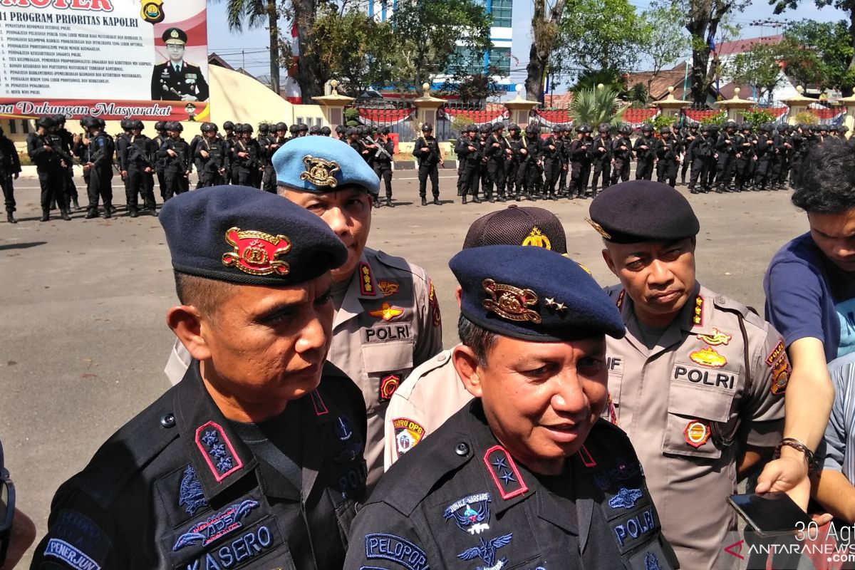 Kepolisian Jambi gelar deklarasi kebangsaan dan doa bersama