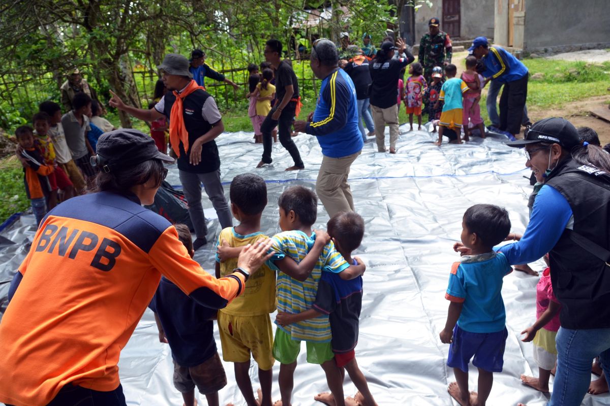 Karya bakti di lokasi terdampak gempa Maluku mulai dilaksanakan