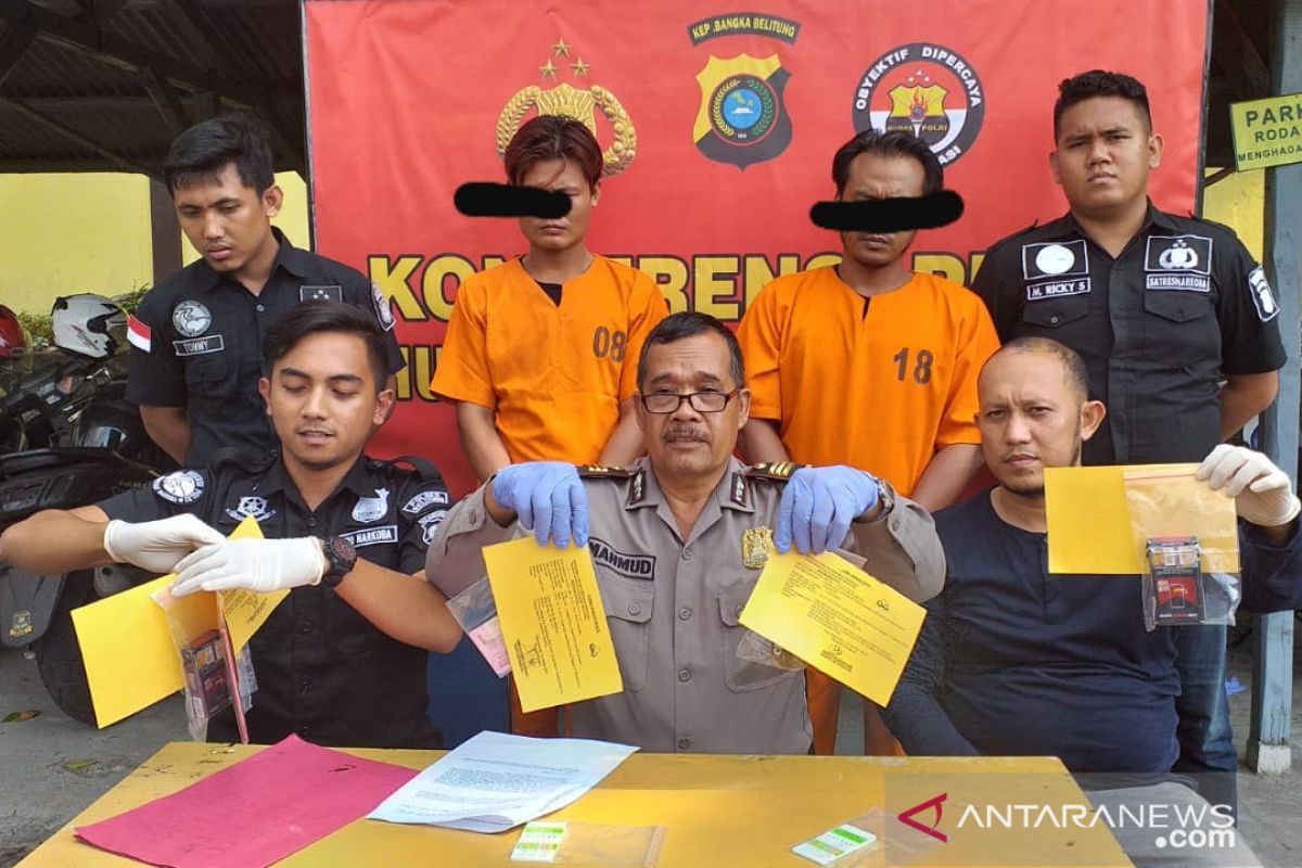 Polres Belitung kembangkan kasus penyalahgunaan narkotika