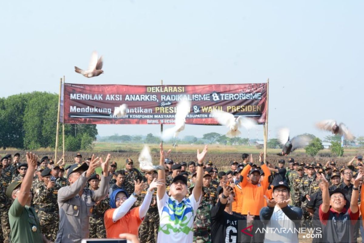 Jateng ajak masyarakat tolak radikalisme jelang pelantikan Presiden