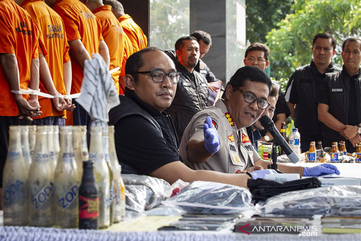 Pelantikan presiden, polisi tangkap 22 orang rencanakan kerusuhan