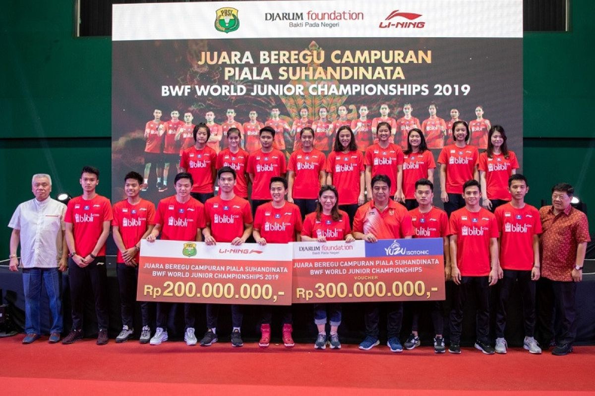 Juara World Junior Championships 2019 dapat bonus