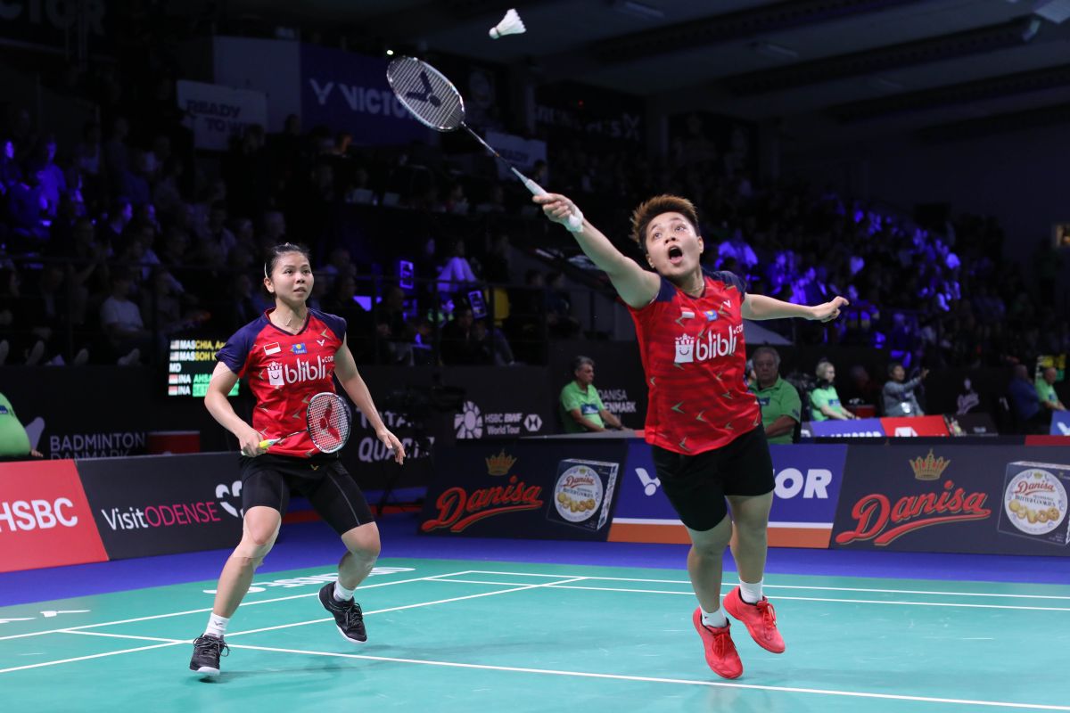 Greysia/Apriyani Dihadang wakil China di perempat final Denmark Open