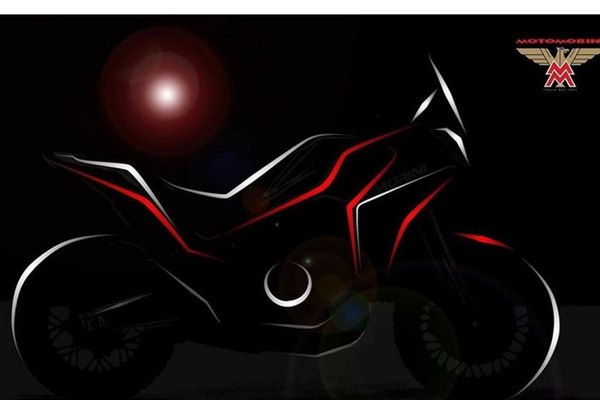Moto Morini bocorkan tampilan motor petualang baru