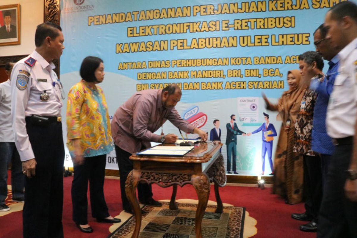 Banda Aceh terapkan pembayaran elektronik di Pelabuhan Ulee  Lheue