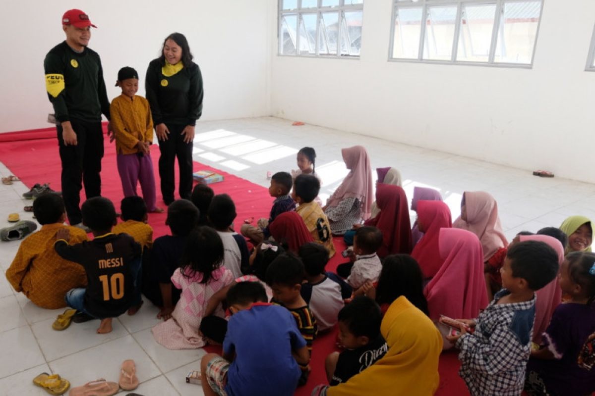 Tim Aksi Universitas Indonesia gagas sekolah dan kampung siaga bencana Lombok