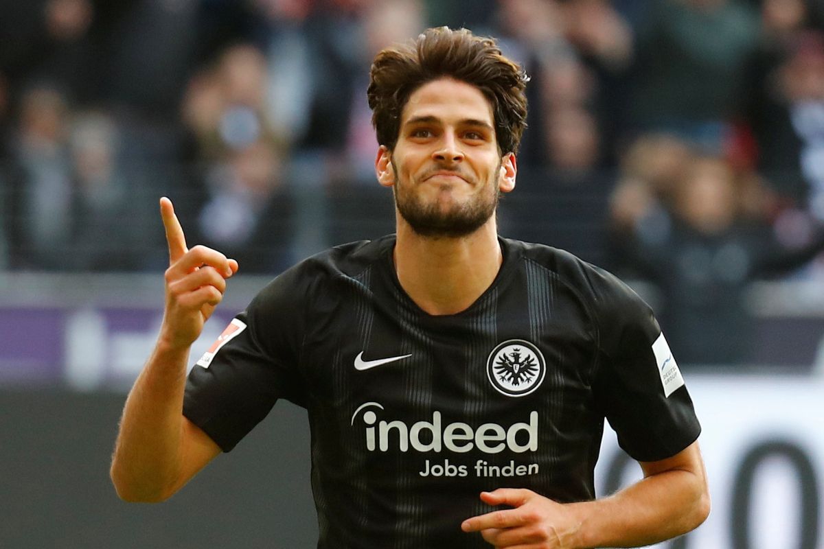 Dua gol Goncalo Paciencia antar Frankfurt lewati Leverkusen 3-0