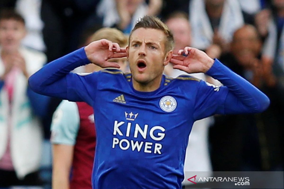 Liga Inggris: Jamie Vardy sabet sepatu emas musim 2019/2020