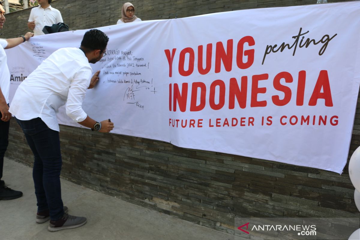 Kaum milenial siap sampaikan harapan untuk Jokowi- Ma'ruf Amin