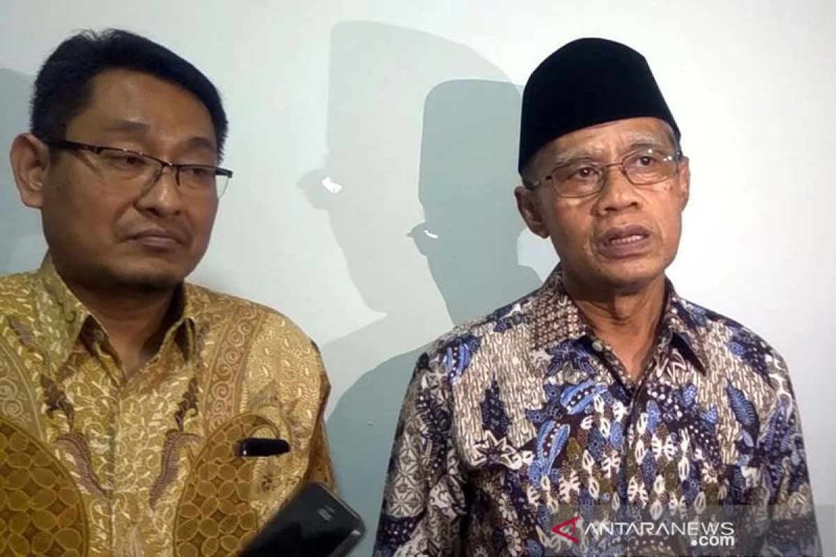 Ketum PP Muhammadiyah Haedar Nashir  ucapkan selamat kepada Jokowi-Ma'ruf Amin