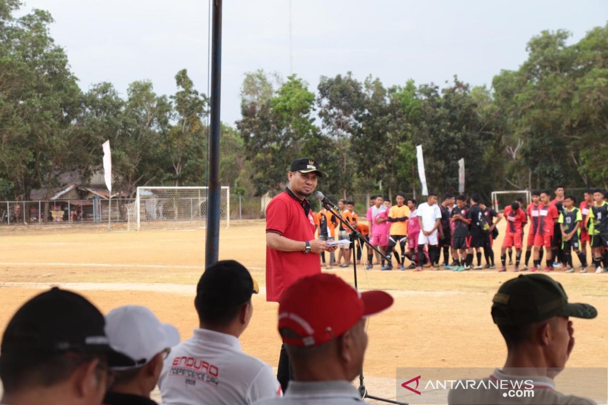 Wabup buka kejuaraan sepakbola Bupati Cup 2019
