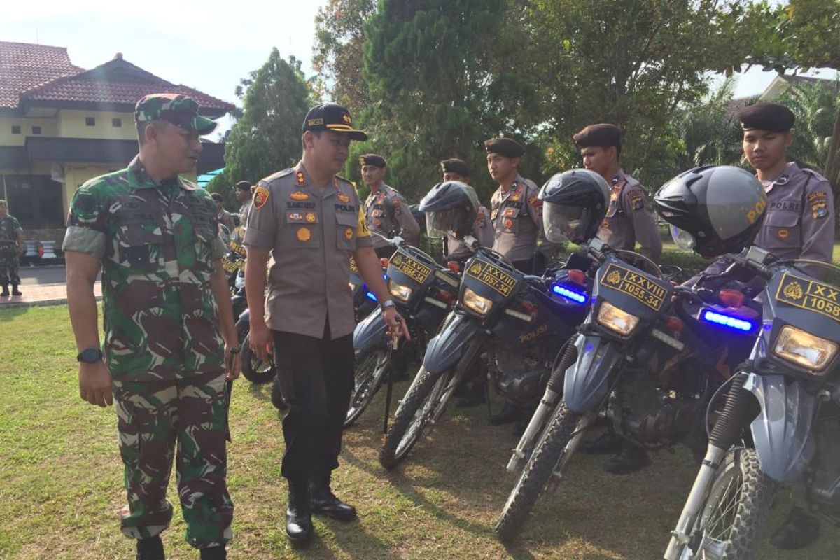 Polres Bangka Tengah kerahkan 250 personel gabungan