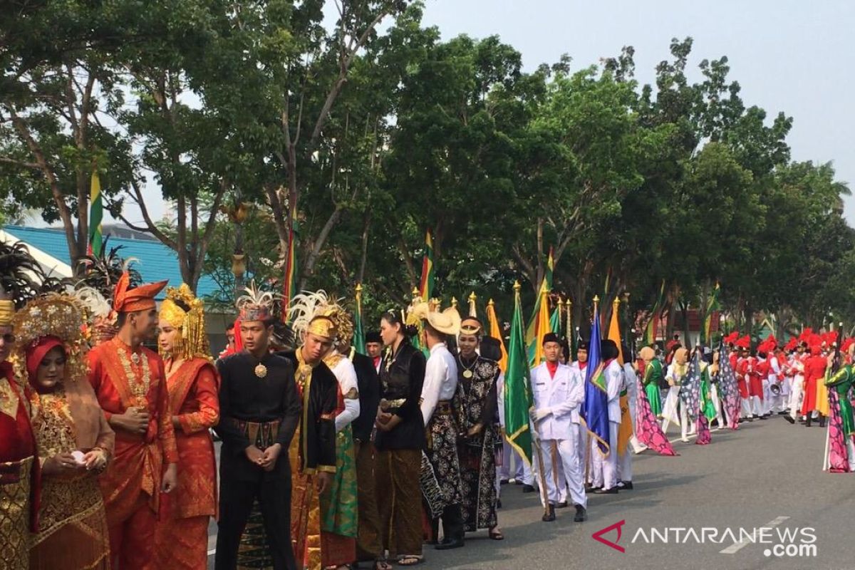 Karnaval budaya sambut Hari Sumpah Pemuda di Pekanbaru