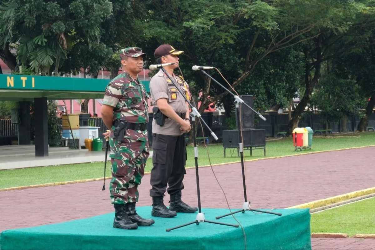 Dandim 0201/BS: Sinergitas TNI-Polri menjaga Kota  Medan