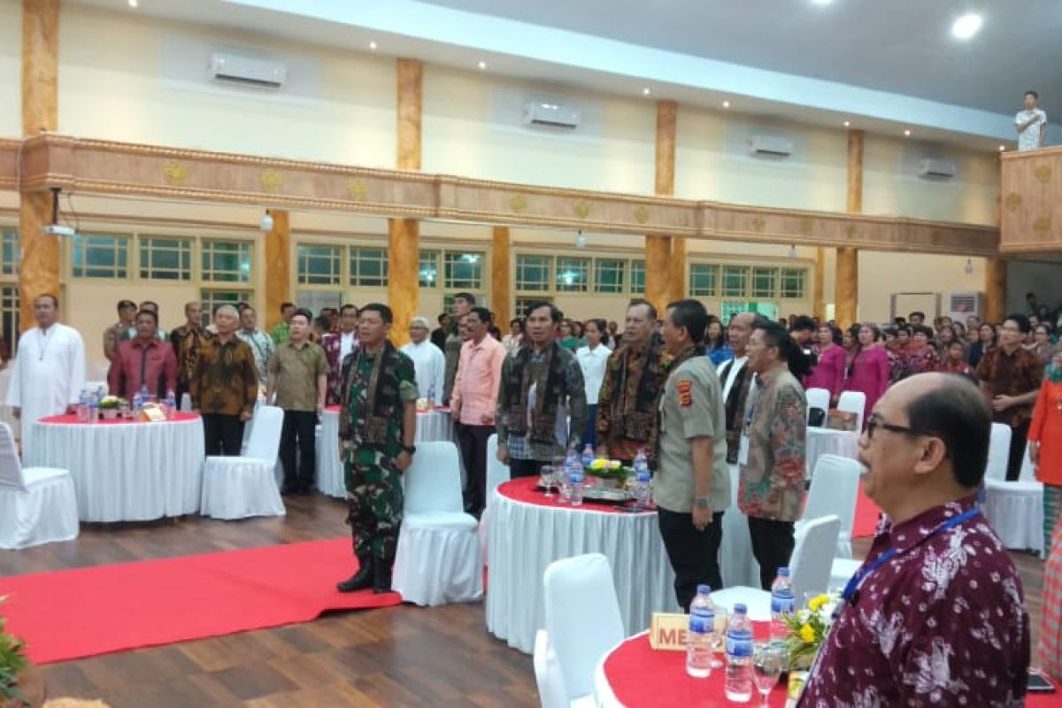 Ketua DPRD hadiri pembukaan Pesparani Katolik 2019