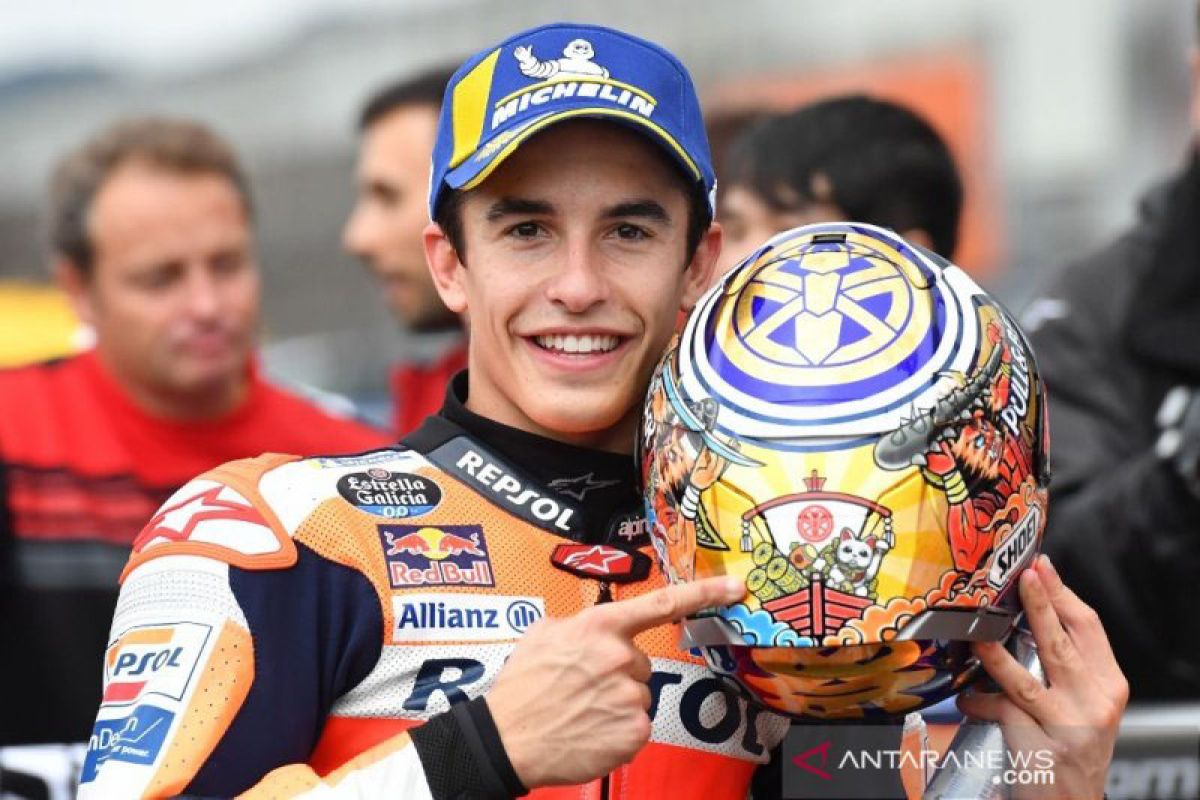 Marquez raih pole position perdana GP Jepang