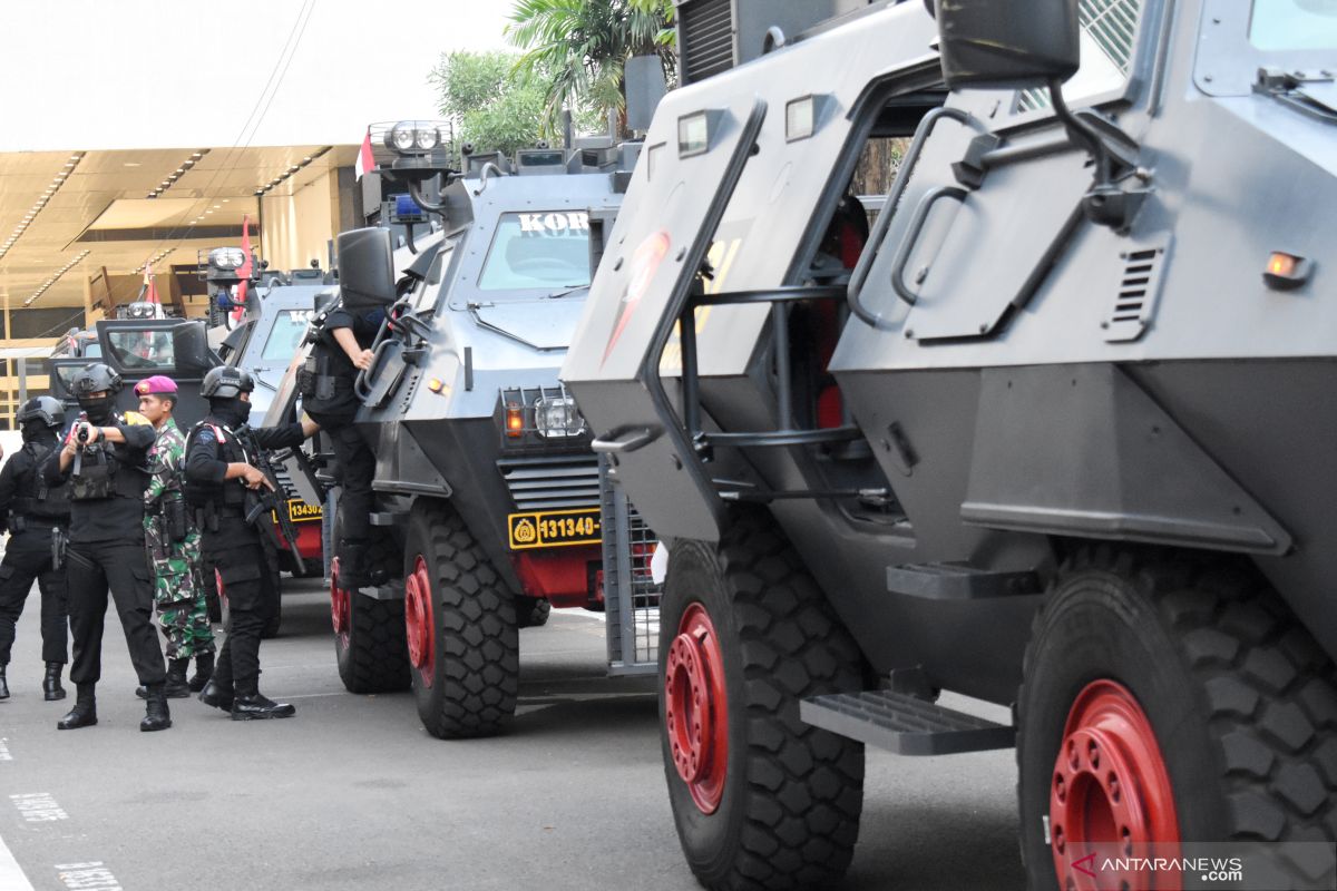 TNI/Polri gelar simulasi pengamanan jelang pelantikan presiden