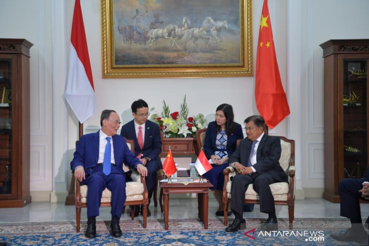 Wapres China ajari Wapres Jusuf Kalla soal perkembangan Islam