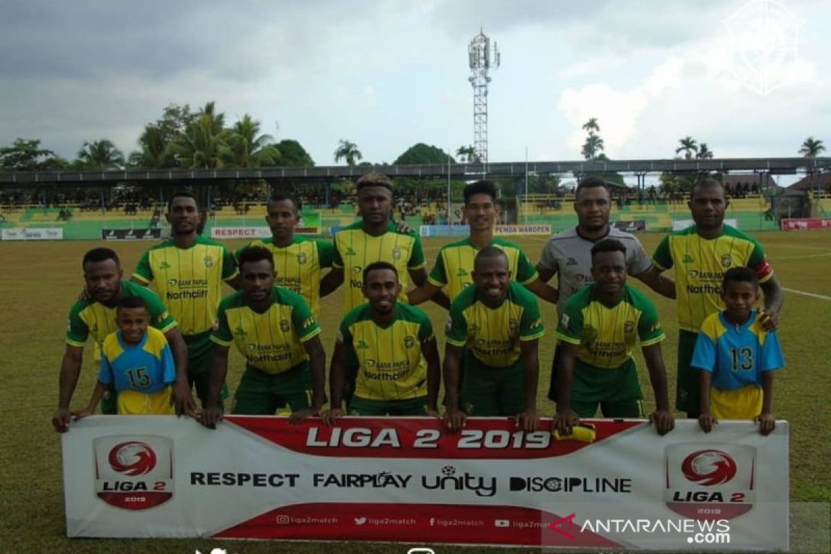 Liga 2 -- Persewar Waropen incar juara wilayah timur