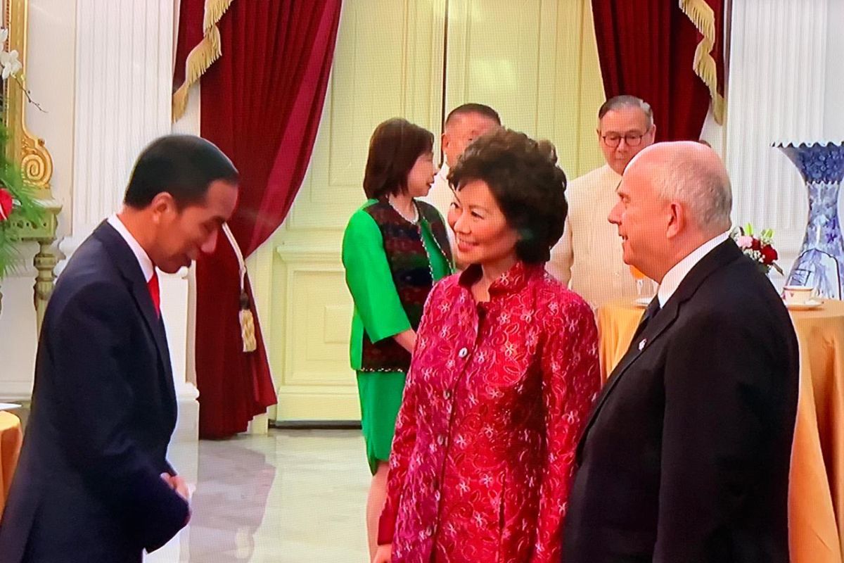 Five special envoys of friendly nations visit Jokowi at palace