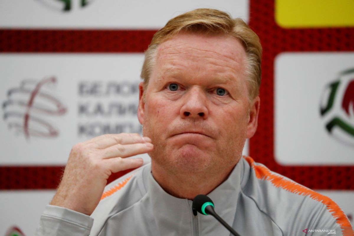 Koeman senang Belanda satu grup dengan Italia di Nations League