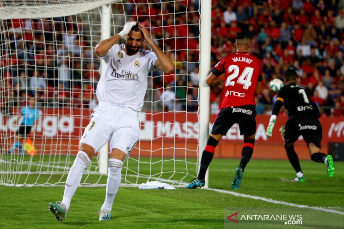 Real Madrid gagal kembali ke puncak usai dikalahkan Mallorca 0-1