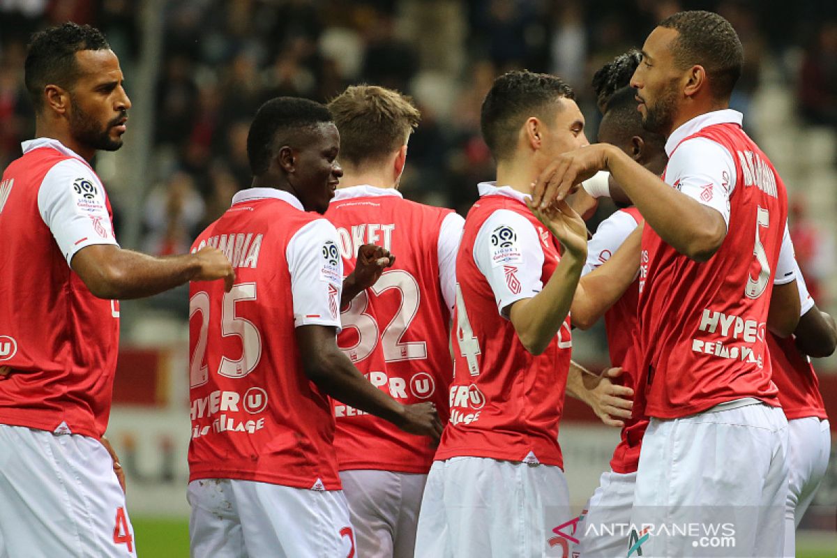 Liga Prancis - Reims menyodok ke posisi ketiga saat Angers, Lille dan Nantes kalah