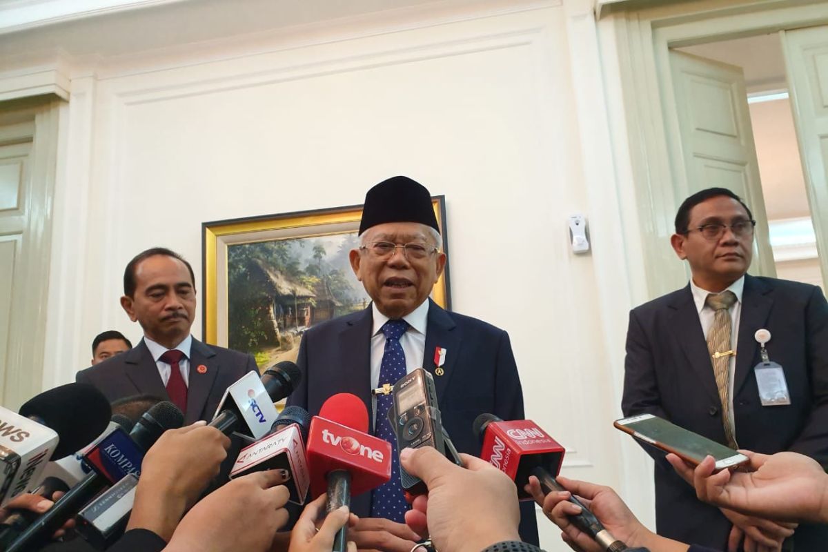 Wapres Ma'ruf  Amin temu bilateral tiga wapres negara sahabat