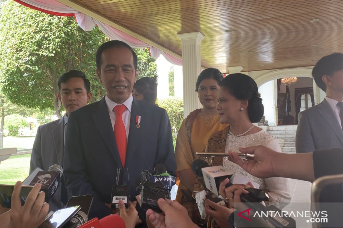 Joko Widodo sebut akan banyak wajah baru di kabinetnya