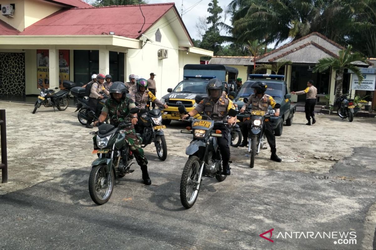 TNI-Polisi Bangka Barat jamin keamanan dan ketertiban masyarakat