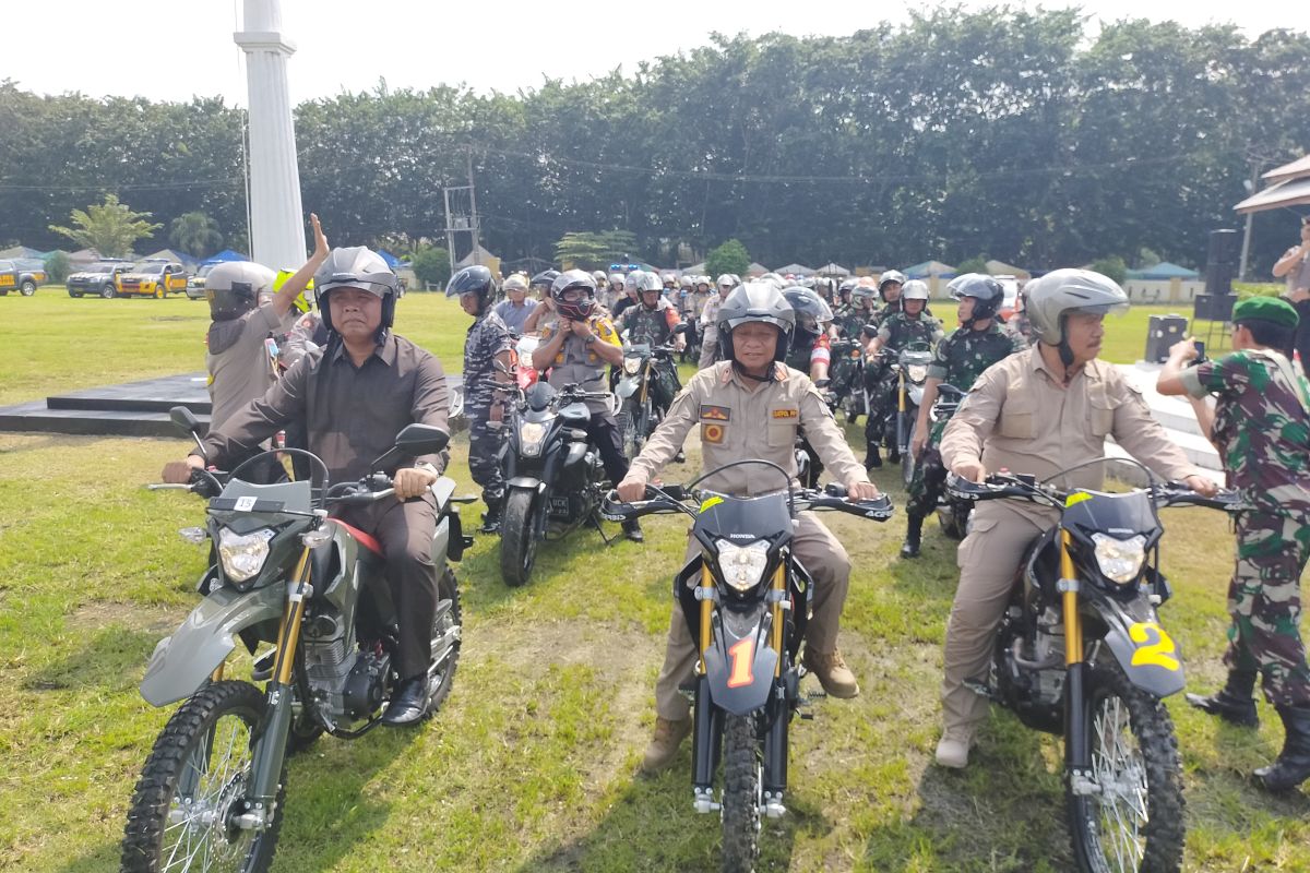 Pemkab Asahan, Polres dan  TNI gelar doa bersama dan patroli
