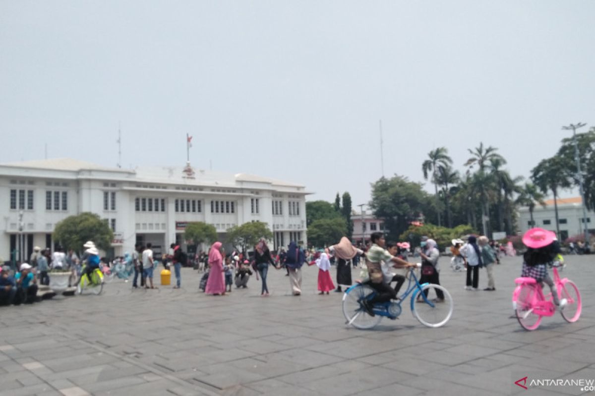 Pelantikan presiden, pengunjung Kota Tua berkurang karena tak ada HBKB