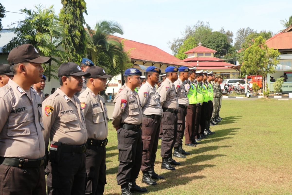 Jaga keamanan, ratusan aparat gabungan TNI-Polri Merauke disiagakan
