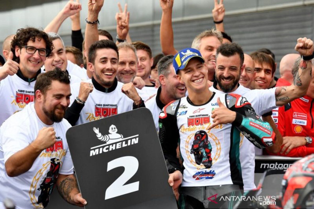 Quartararo dinobatkan sebagai Rookie terbaik MotoGP