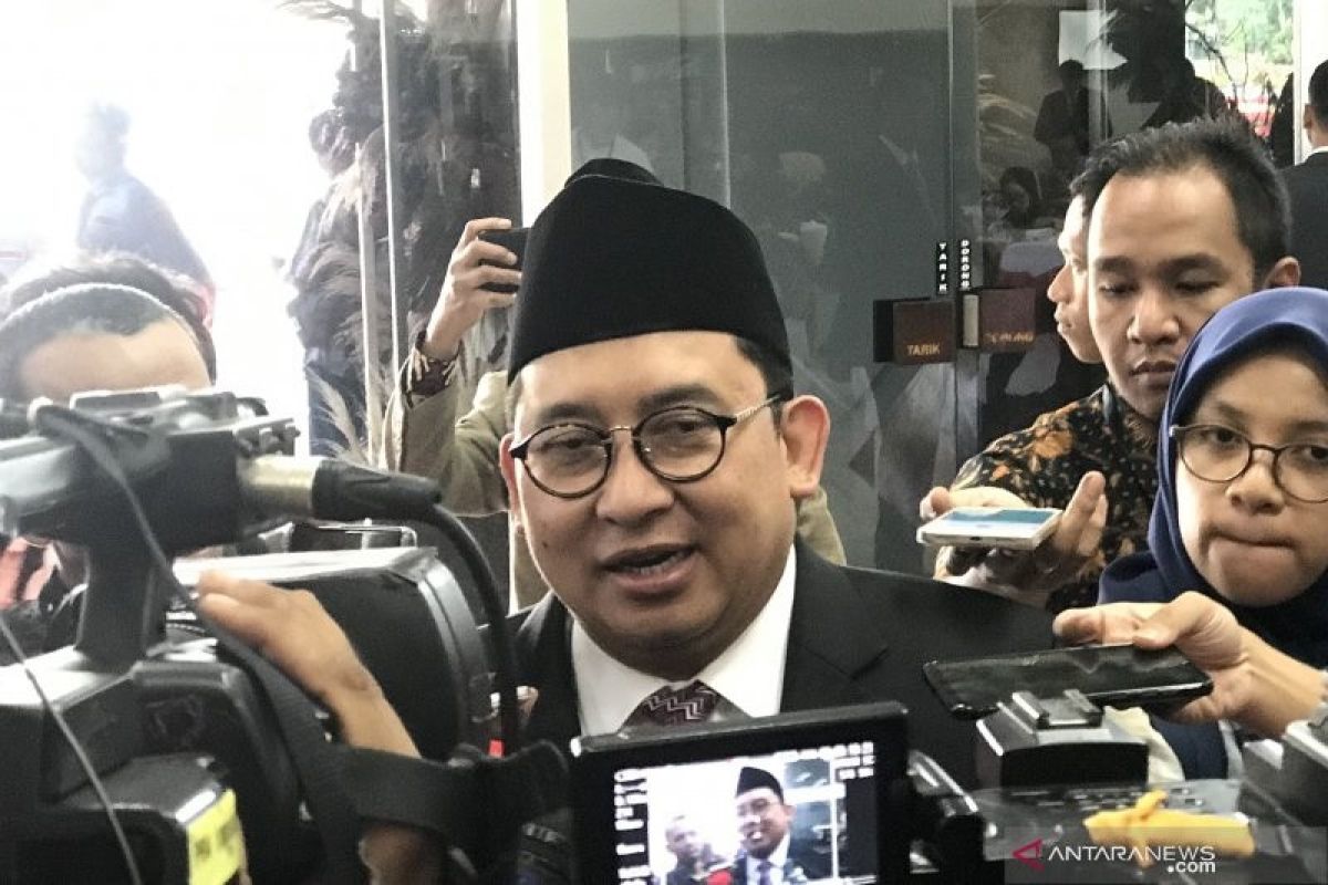 Fadli Zon hadiri pelantikan Kabinet Indonesia Maju