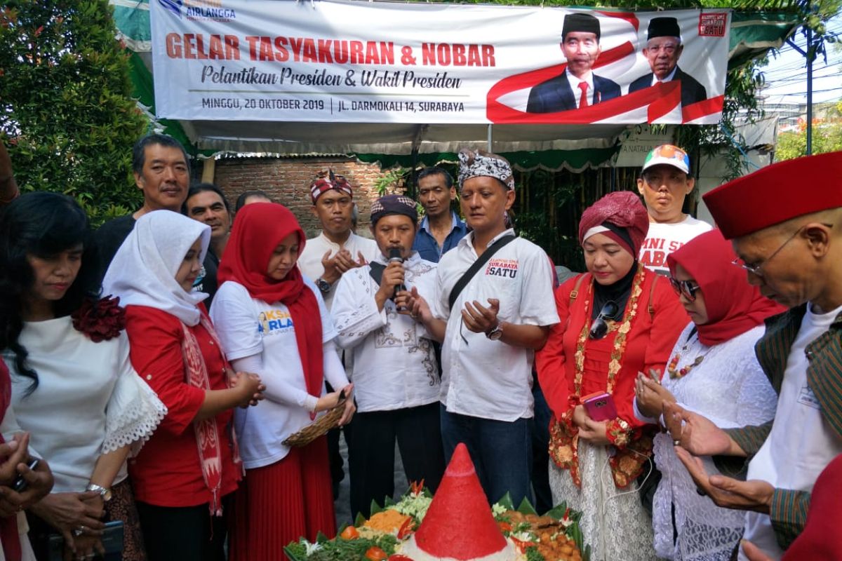 Ksatria Airlangga dan ASSB tasyakuran pelantikan Jokowi-Ma'ruf