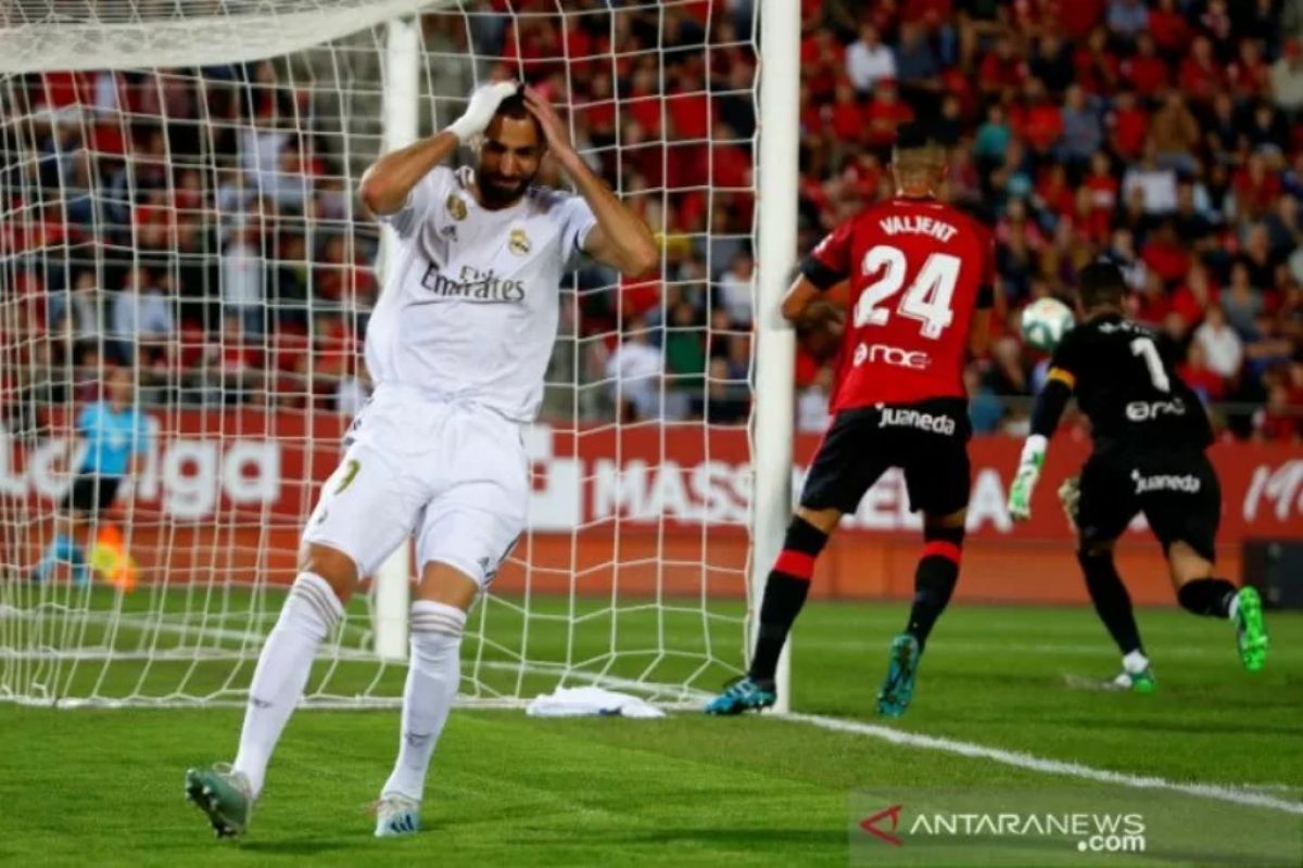 Real Madrid ditundukan Mallorca dan gagal kembali ke puncak