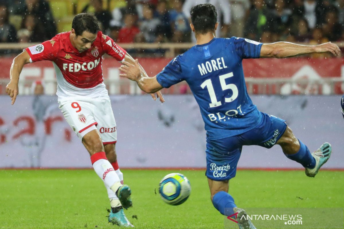 Monaco kalahkan Rennes 3-2 setelah bangkit dari ketertinggalan