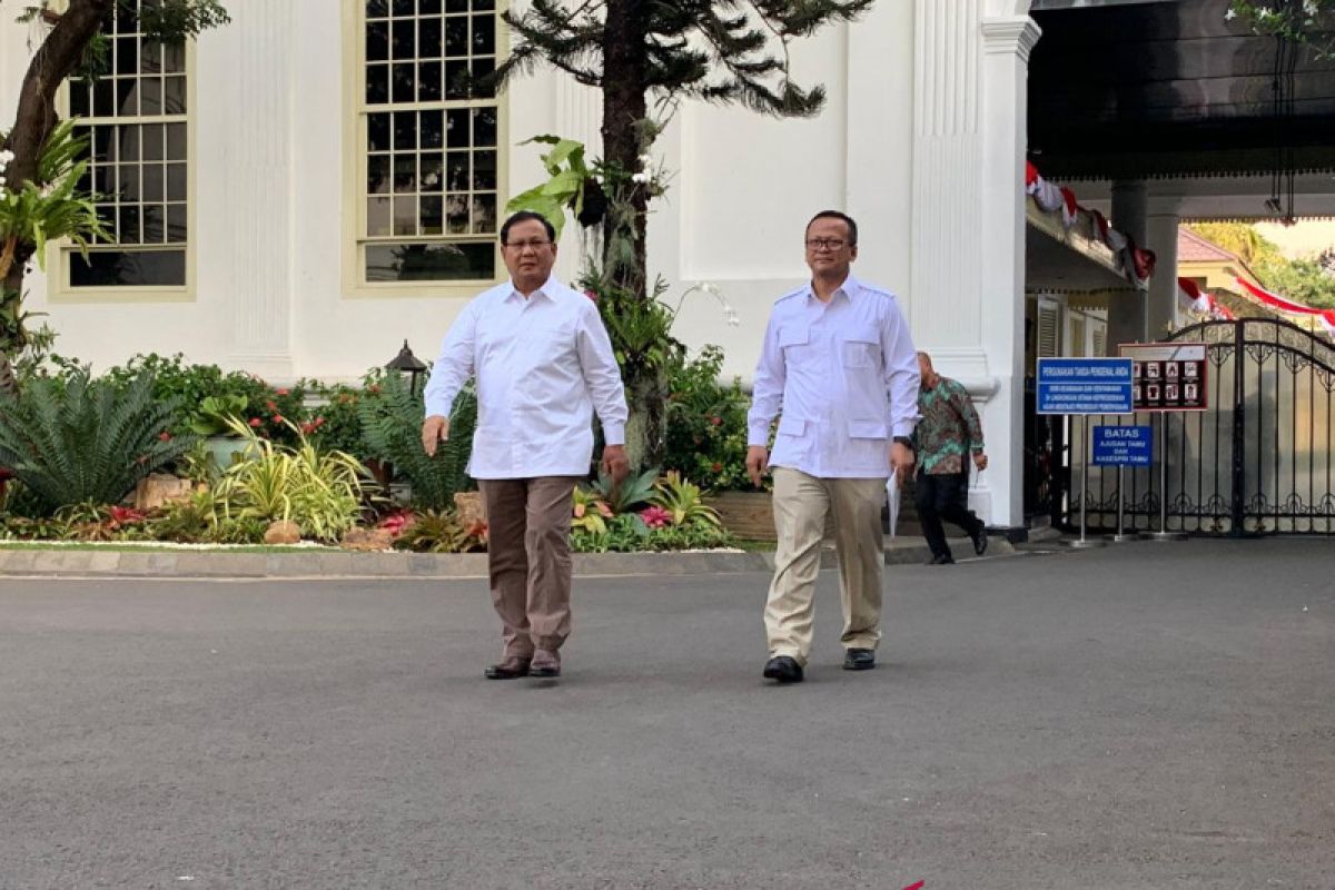 Prabowo isyaratkan dua kader Gerindra masuk kabinet
