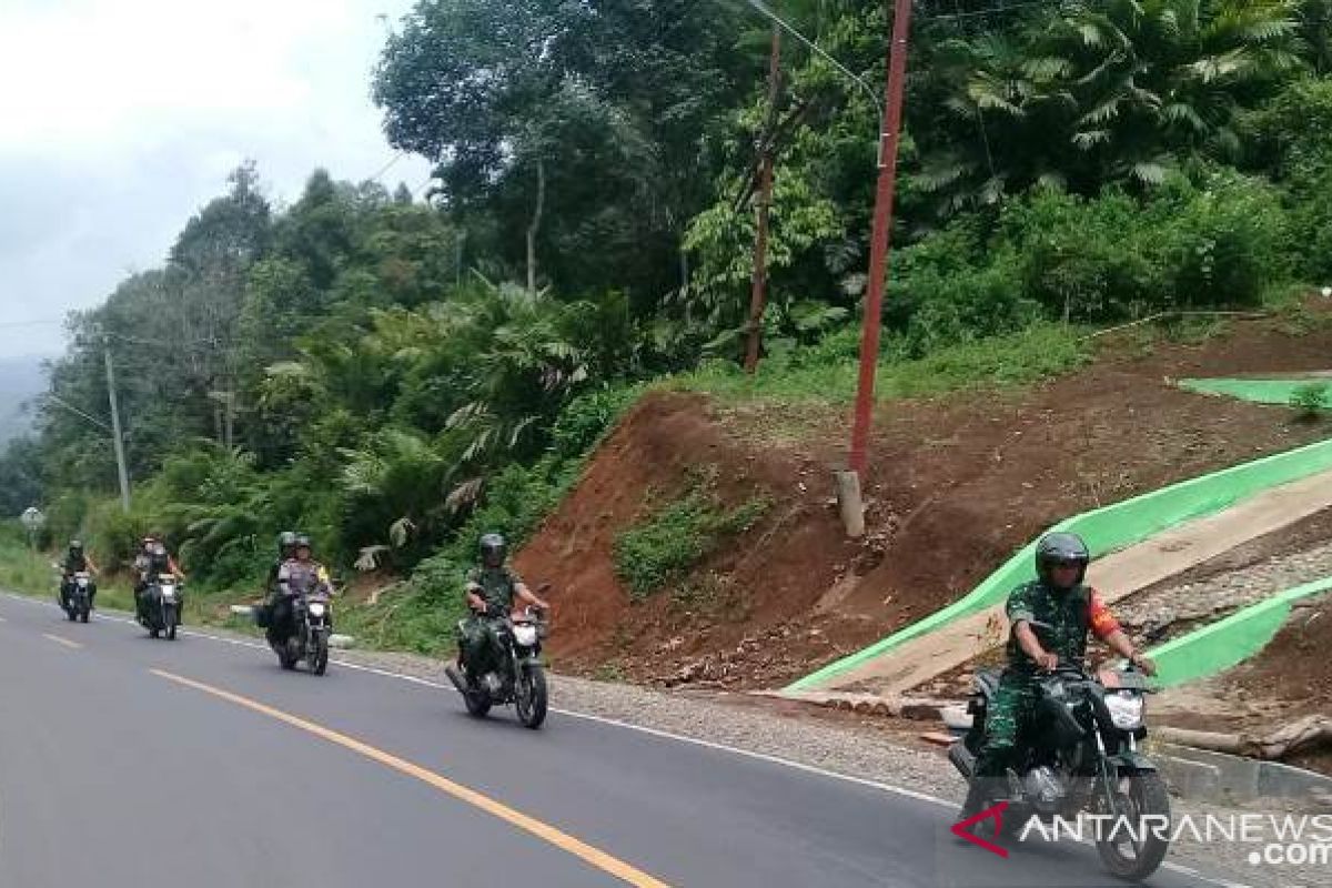 Pasca pelantikan Presiden TNI - Polri Pargarutan tetap berpatroli