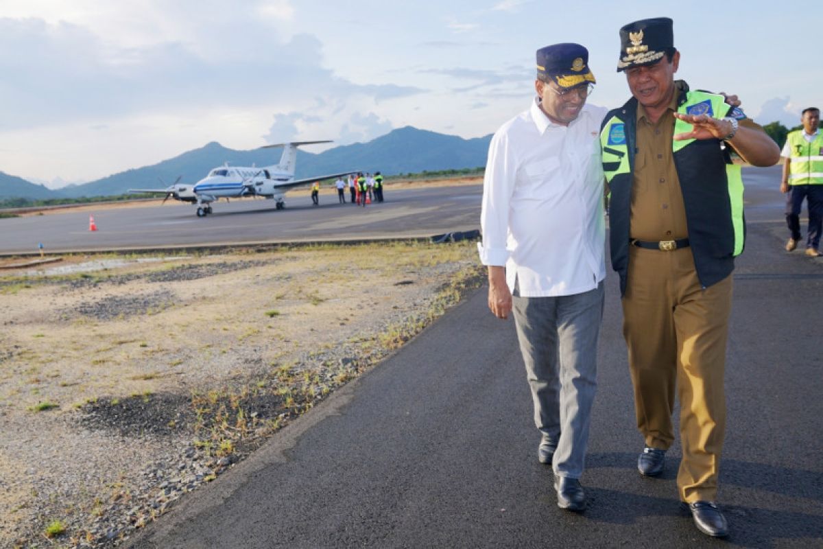 Kemenhub berencana perpanjang landasan pacu Bandara Letung