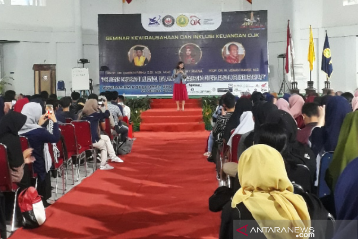 Motivator Merry Riana meriahkan seminar kewirausahaan UHO-OJK