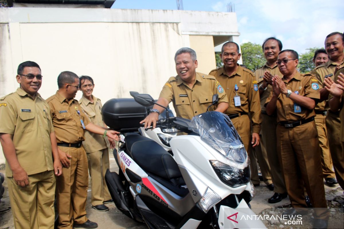 20 Puskesmas di Kubu Raya terima bantuan motor 