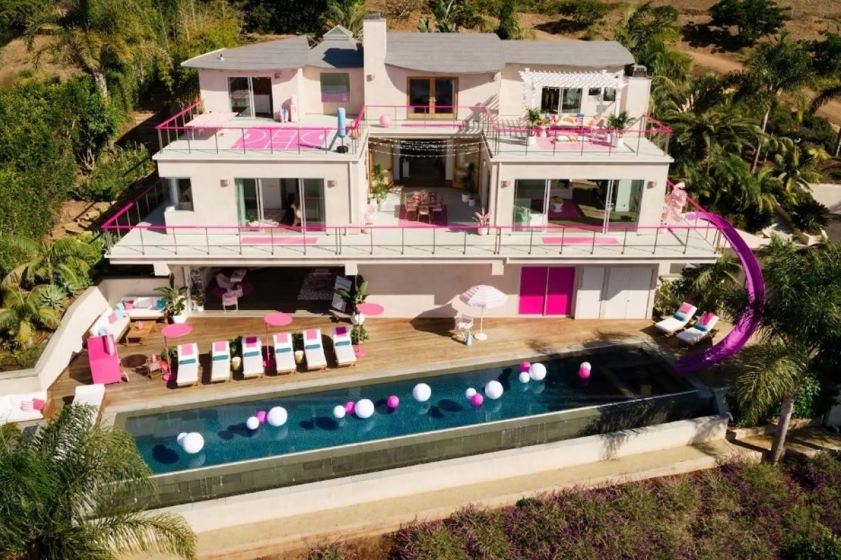 Rumah impian Barbie bisa disewa lewat Airbnb