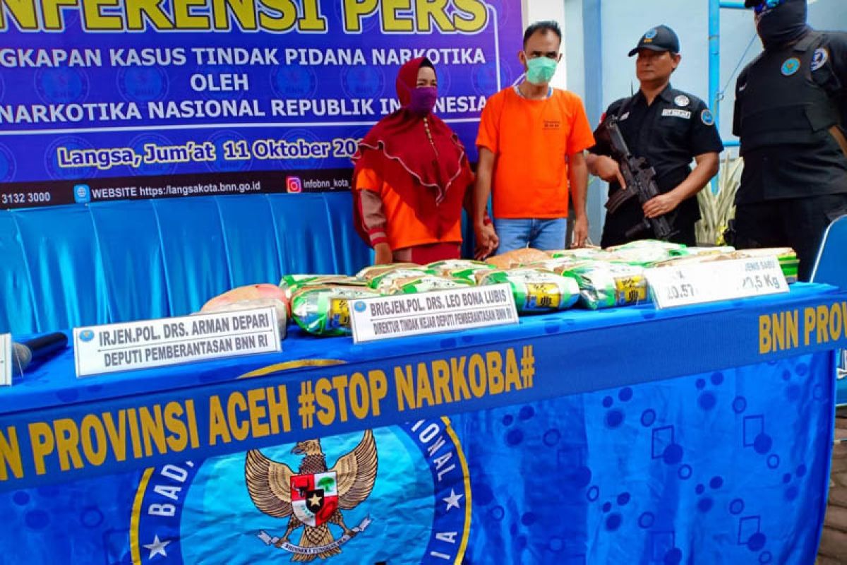 Petugas Lapas Langsa yang terlibat narkoba diberhentikan sementara