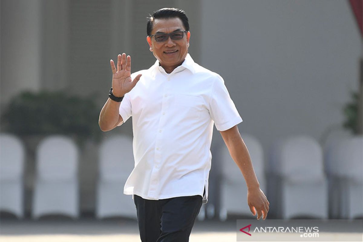 Jokowi tetap percayakan KSP kepada Moeldoko