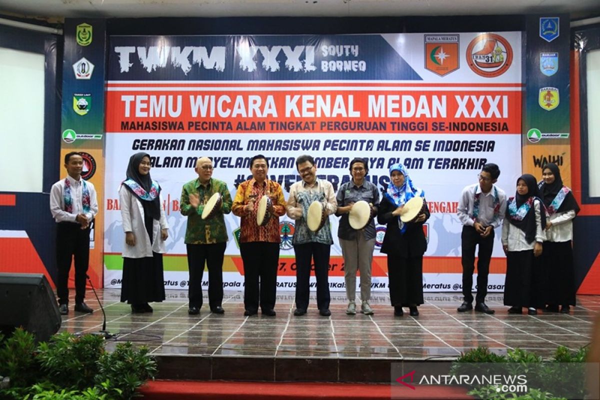 Mapala se Indonesia Kumpul di Banjarmasin  selamatkan Meratus