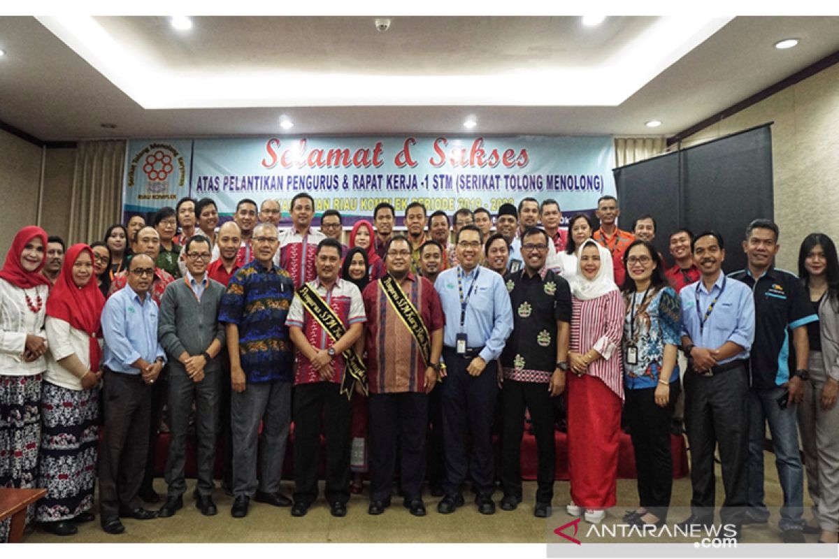 Pengurus STM Riau Kompleks resmi dilantik