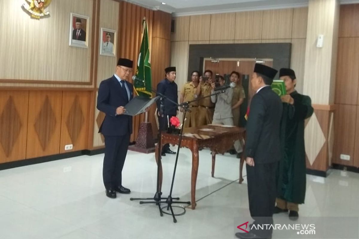 Hamka Sabri dilantik jadi penjabat sekdaprov Bengkulu