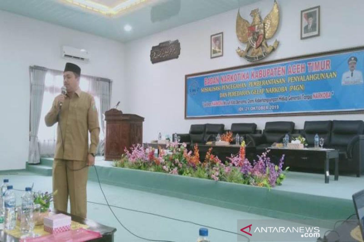 BNK sosialisasi pencegahan pemberantasan penyalahgunaan narkoba di Aceh Timur